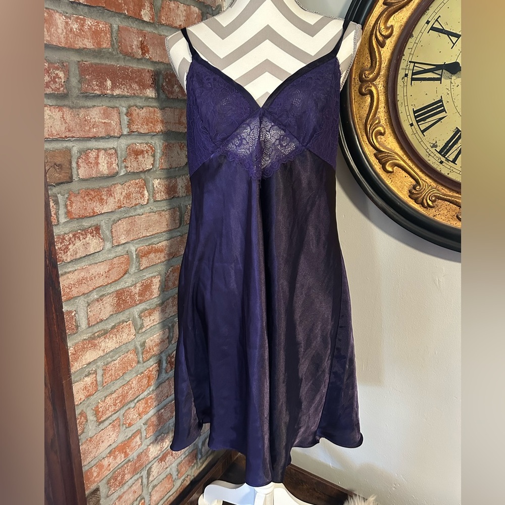 Apt 9 • Purple Lace Slip Dress